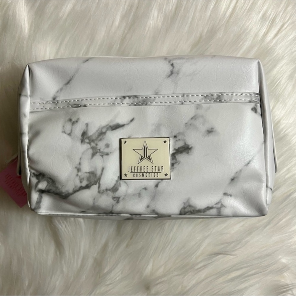 Jeffree Star-WHITE MARBLE MAKEUP BAG